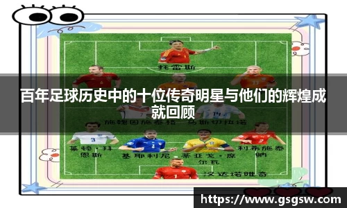 百年足球历史中的十位传奇明星与他们的辉煌成就回顾